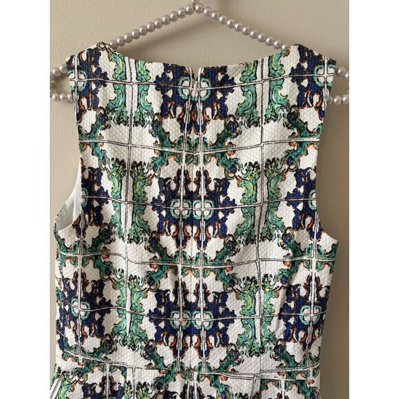 NWT The Limited Womens Size 8 Tall Sleeveless Sheath Dress Multicolor - Picture 4 of 5